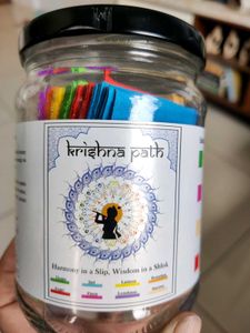 Krishna Path Slips Jar