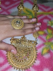 Gold Plated Necklace Set