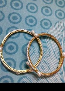 Pearl Bangles - Set of 2