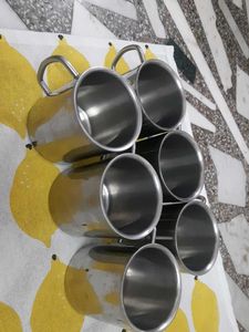 Steel Cups Set