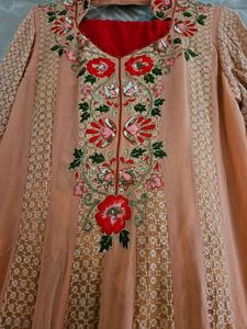 Coral Tones Women Full Suit