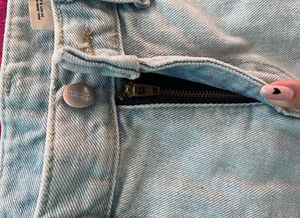 Blue Denim Shorts