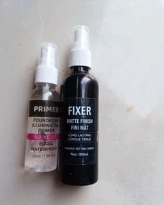 Combo Of Makeup Fixer and Primer