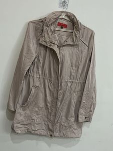 MUJI Beige Lightweight Jacket - Size M