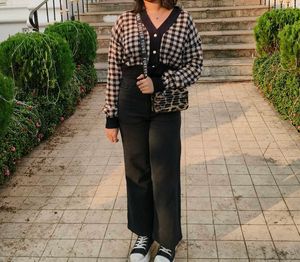 Black Flared Wide Leg Jeans