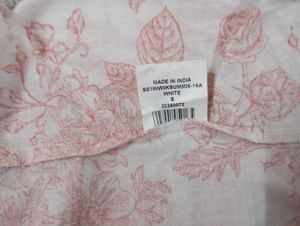 Ajio Floral One-Shoulder Top