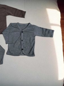 [Unisex] 3 Kids Toddler Thermal Winter Wear Tops