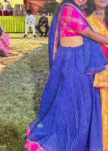 Gotta work lehenga choli 💙