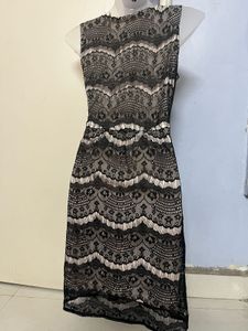 Pintrest Lace Sleeveless Dress