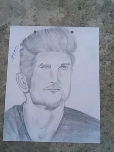 Sushant Singh Rajput Sketch Photo