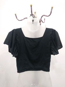 Black Crop Top