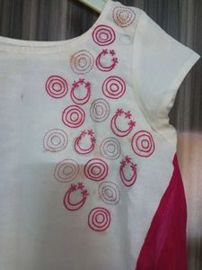 Elegant Embroidered Kurta