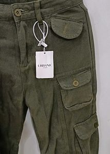 Lowest Price Drop💧 Y2K Olive Cargo Jeans