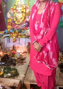 pink patiala Kurta Set