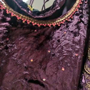 Velvet Kurta