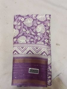 New Fresh Party Wear Sarees With Sequence Border