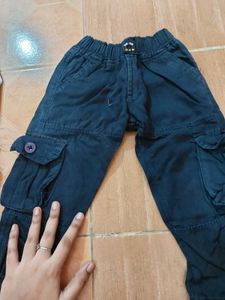 Boys Cargo Pants - 2 Pairs
