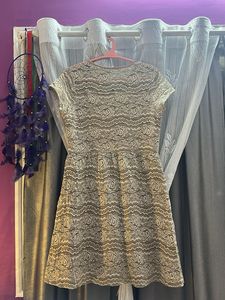 Beige/Biscuit Color Dress | Latin Quarters