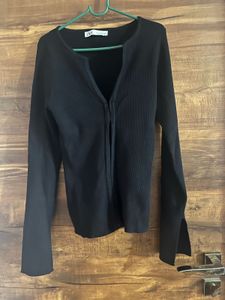Zara Fitted Knit Top