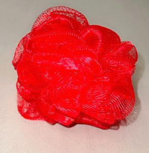 Red Loofah, A type of bath sponge.