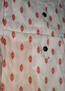 Red Floral Design Kurti For Women