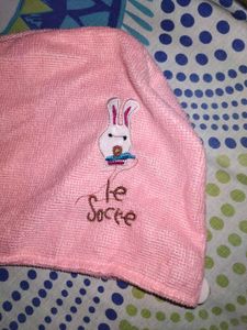 Pink Hair Drying Towel