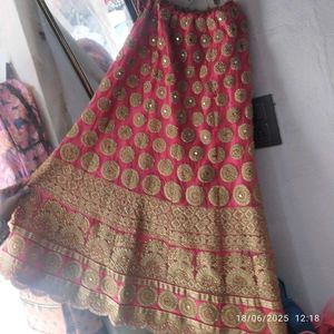 Coral Lehenga Choli