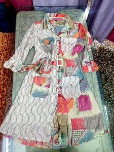 Tunic Dress With Belt