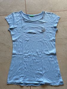 Benetton Baby Blue Tee