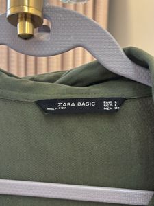 Zara Green Shirt