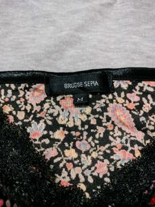 Floral Paisley Lace Trim Cami
