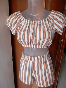 Striped Co-ord Set