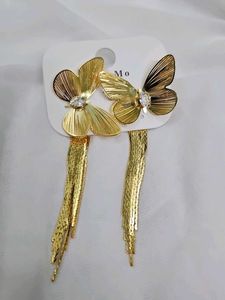 Butterfly Drop Earrings
