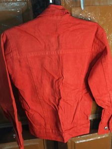 Red Denim Jacket