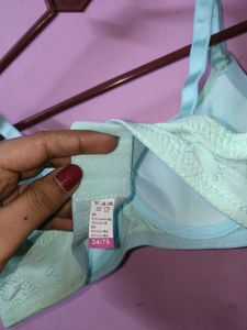 New Mint Green Padded Bra