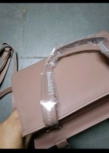 Chic Handbag with Bow Detail
