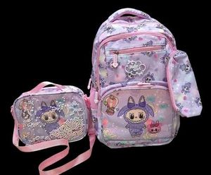 School With Lunch Bag