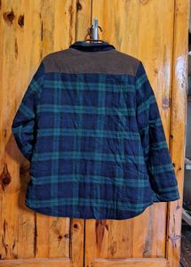 Vintage Plaid Quilted Jacket
