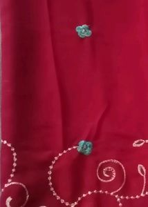 Saree With Embroidery 🌺