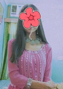 Mirror Work Kurta And Sharara