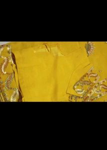 Yellow Saree