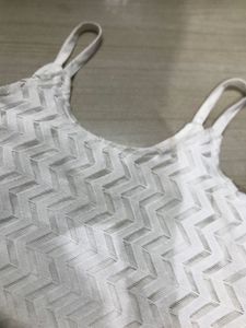 Crop Top &amp; White Tank