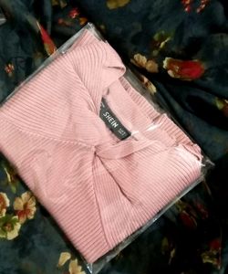 Cute Peach Pink Top