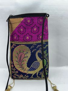 Peacock Crossbody Phone Bag