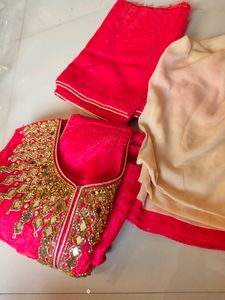 Kurta With Sleeve Nd Chunari