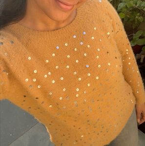 Knit sequin Sweater
