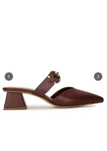 Bata Maroon Mules