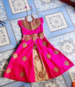 Beautiful 😍 Rose Pink Anarkali