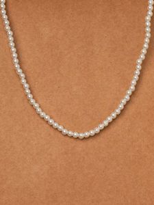 Unisex Pearl Necklace