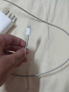 Original Apple 20W Adapter + Lightning Cable